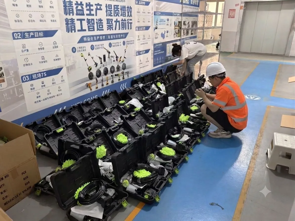 Third-party QC inspections in China