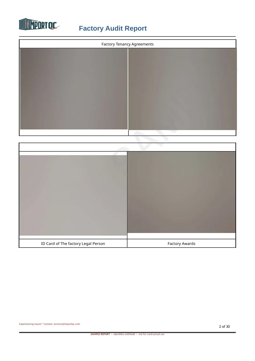 Interior page of the Thermal Paper Audit sample report